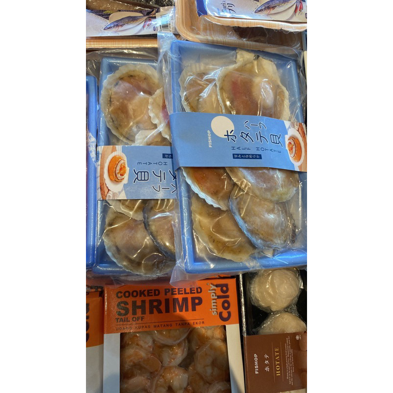 

hotate half japanese / kerang kipas jepang original pack