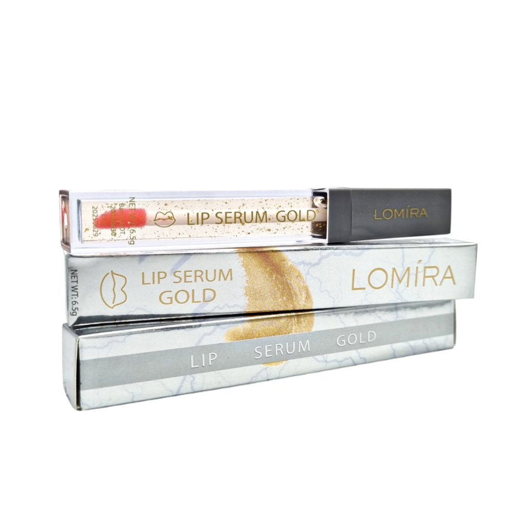 LOMIRA LIP SERUM GOLD - LIP SERUM LOMIRA GOLD - SERUM BIBIR MURAH