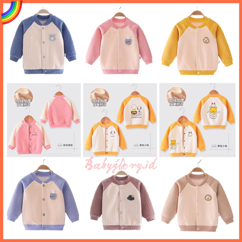 ✨Babyglory.id Cardigan Anak Bayi Premium 100% Import Grade A / Hoodie Anak / Jaket Anak import