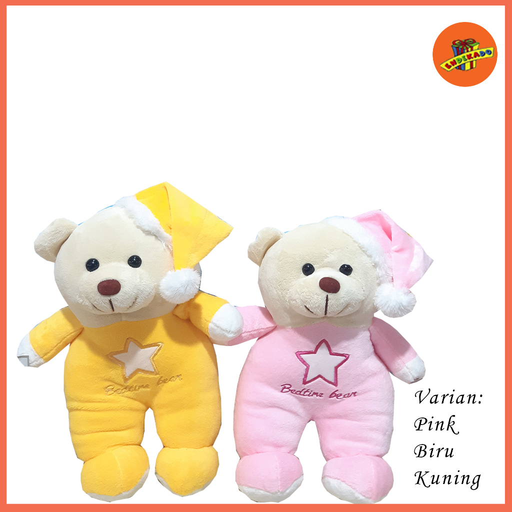 MAKASSAR! BONEKA BEAR BEDTIME - Boneka Beruang