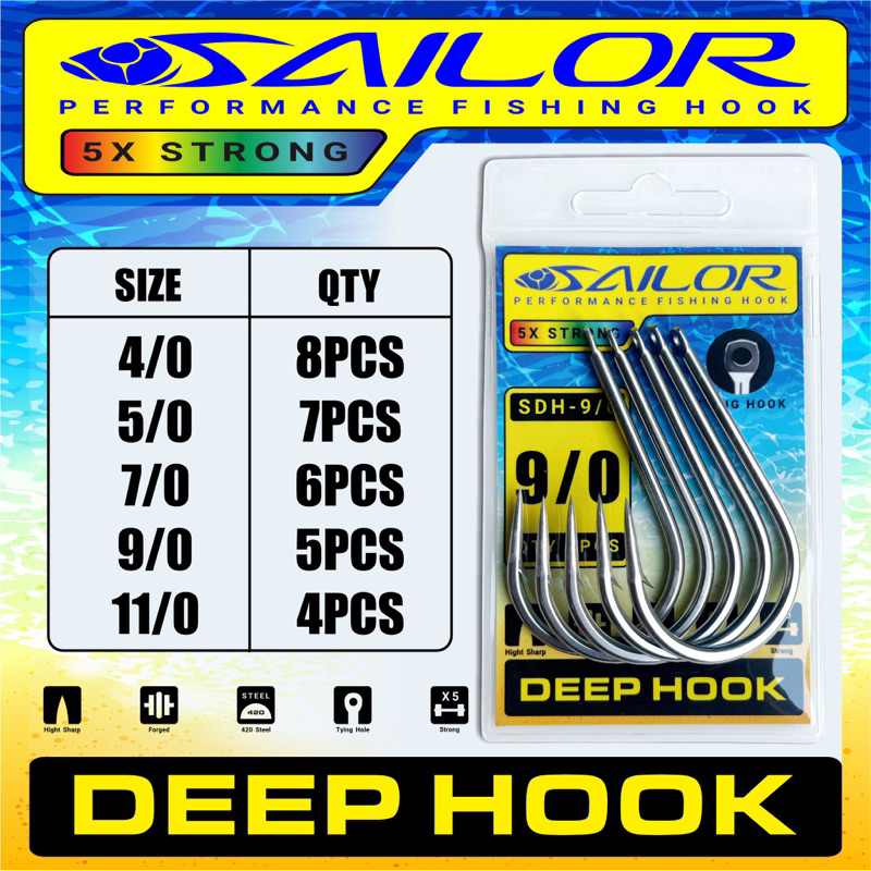 Sailor Deep Hook Stainless Steel SS420