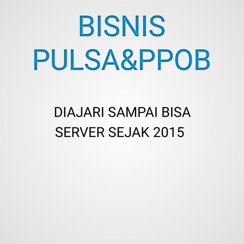 Bisnis agen pulsa untung jutaan rupiah