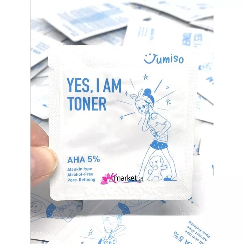 (SACHET) JUMISO Yes I am Toner AHA 5%