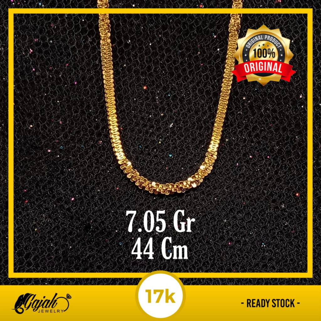 Kalung Emas 17K - 7.05 Gr Kadar 750 - 5289