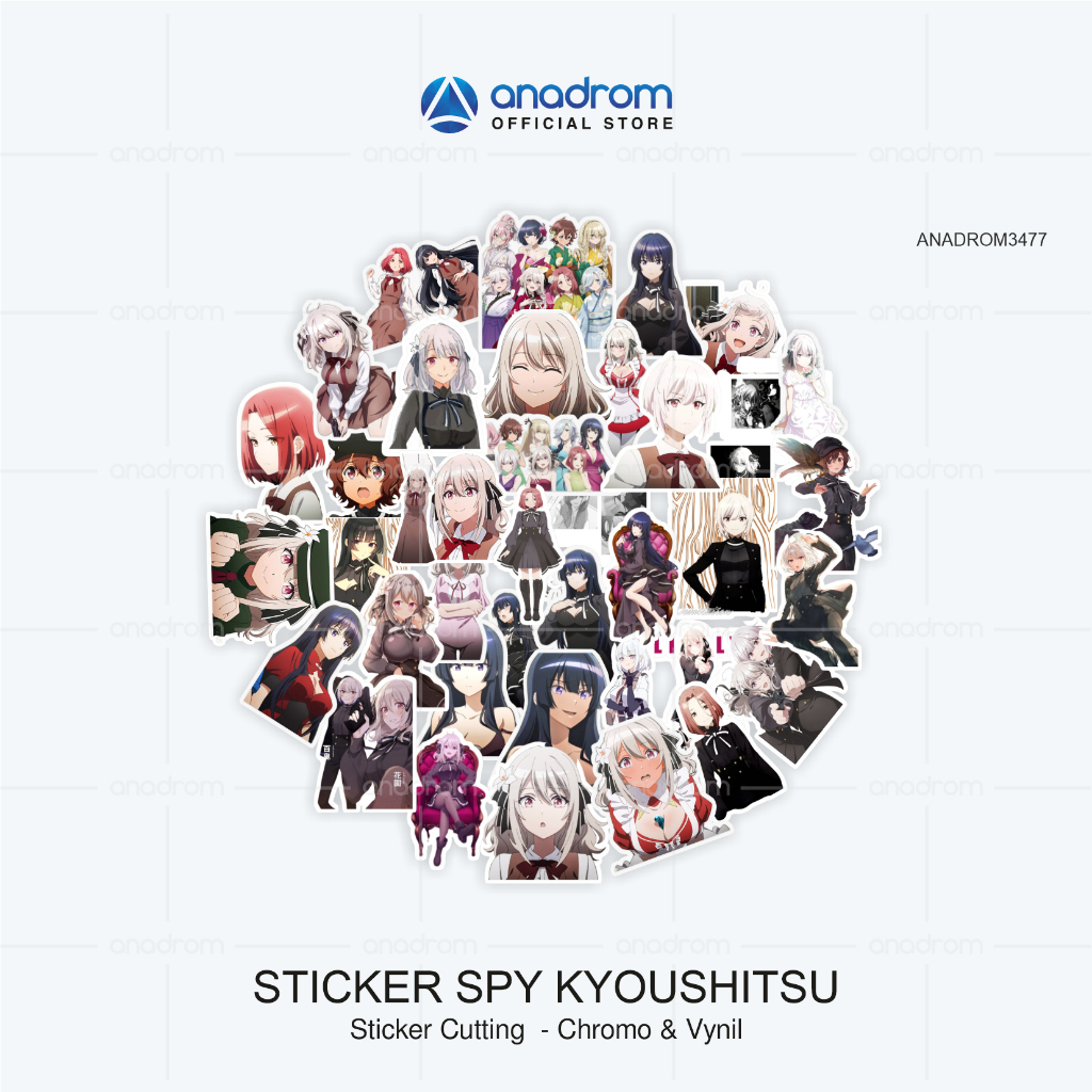

Sticker Anime Spy Kyoushitsu | Sticker Anime & Aesthetic | Anadrom 3477