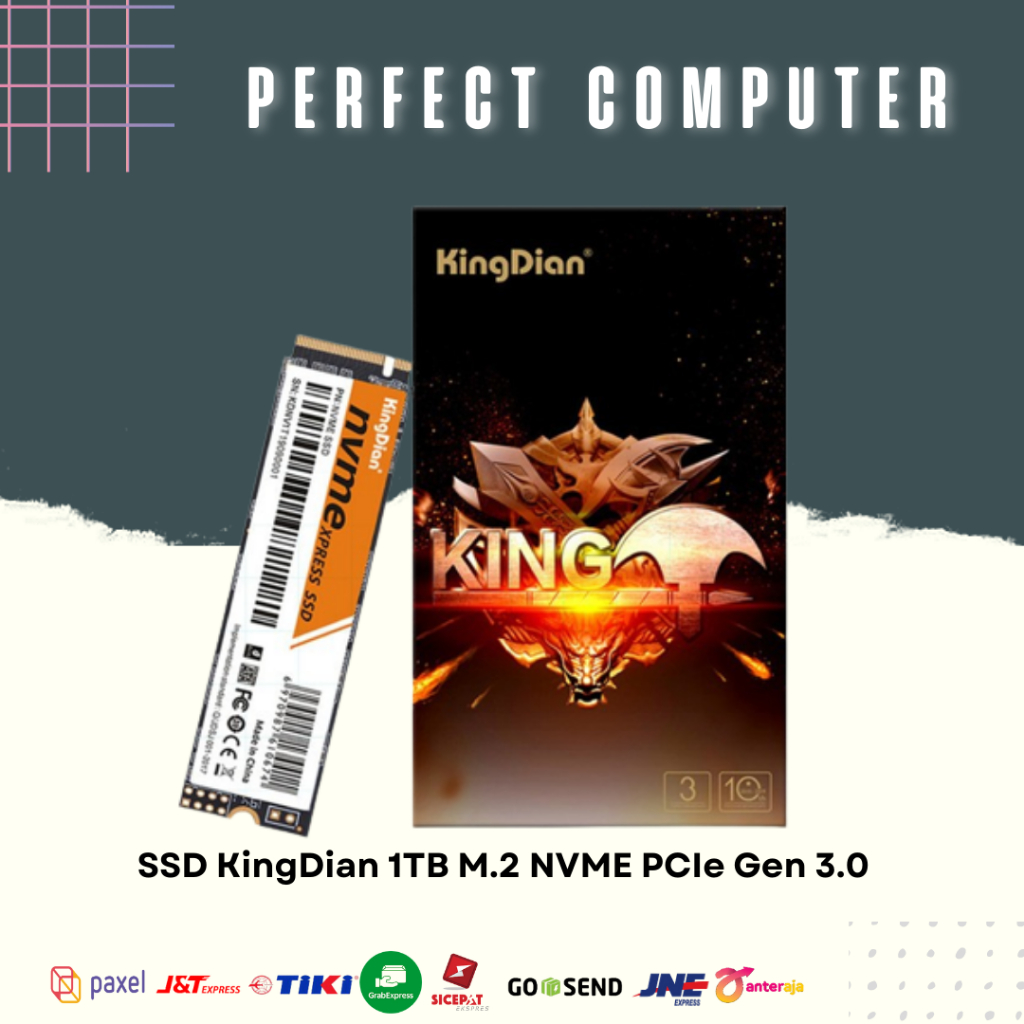 SSD KingDian 1TB M.2 NVME PCIe Gen 3.0
