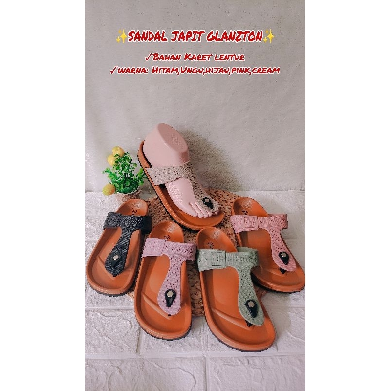 Sandal Japit Glanzton