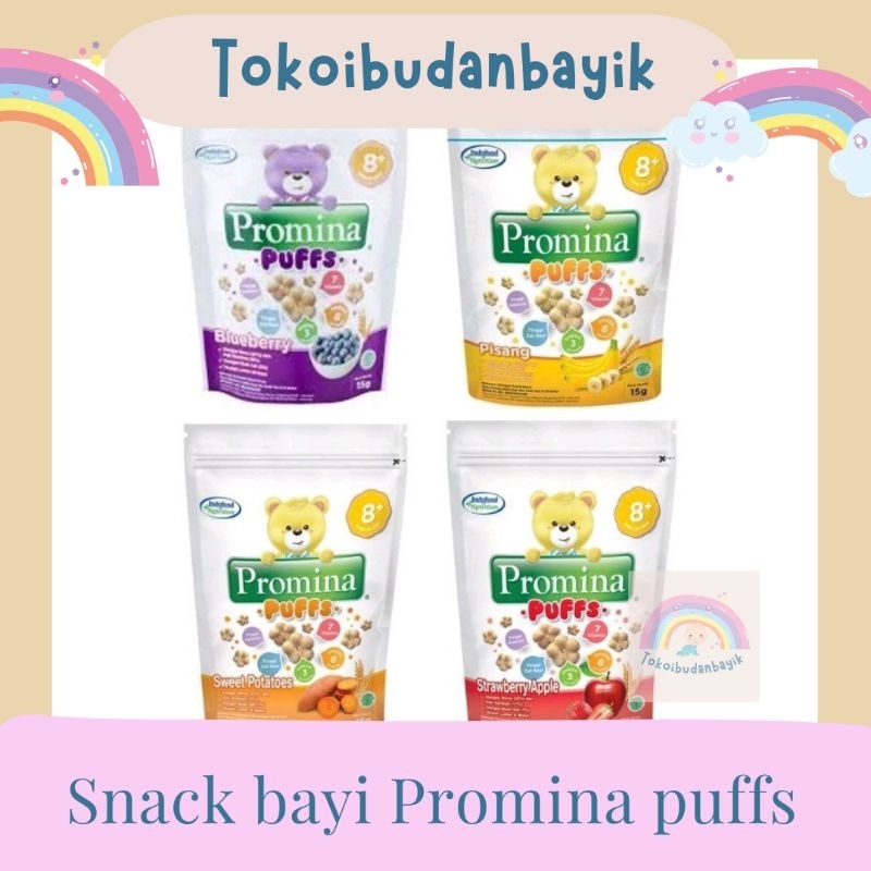 Promina Puffs 15g Cemilan makanan bayi