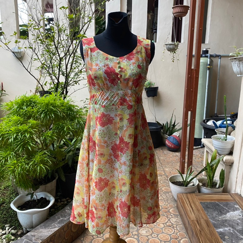 Dress sifon vintage