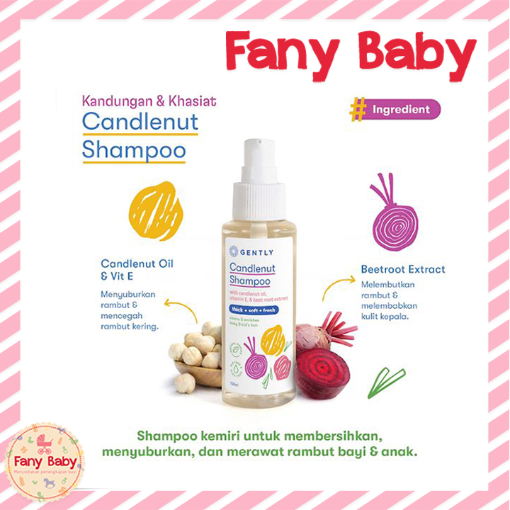 GENTLY CANDLENUT SHAMPOO 100ML