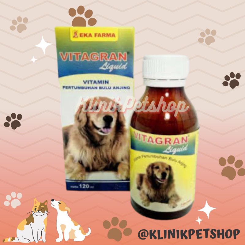 Vitagran - Penumbuh Bulu Anjing Pencegah Penyakit Kulit