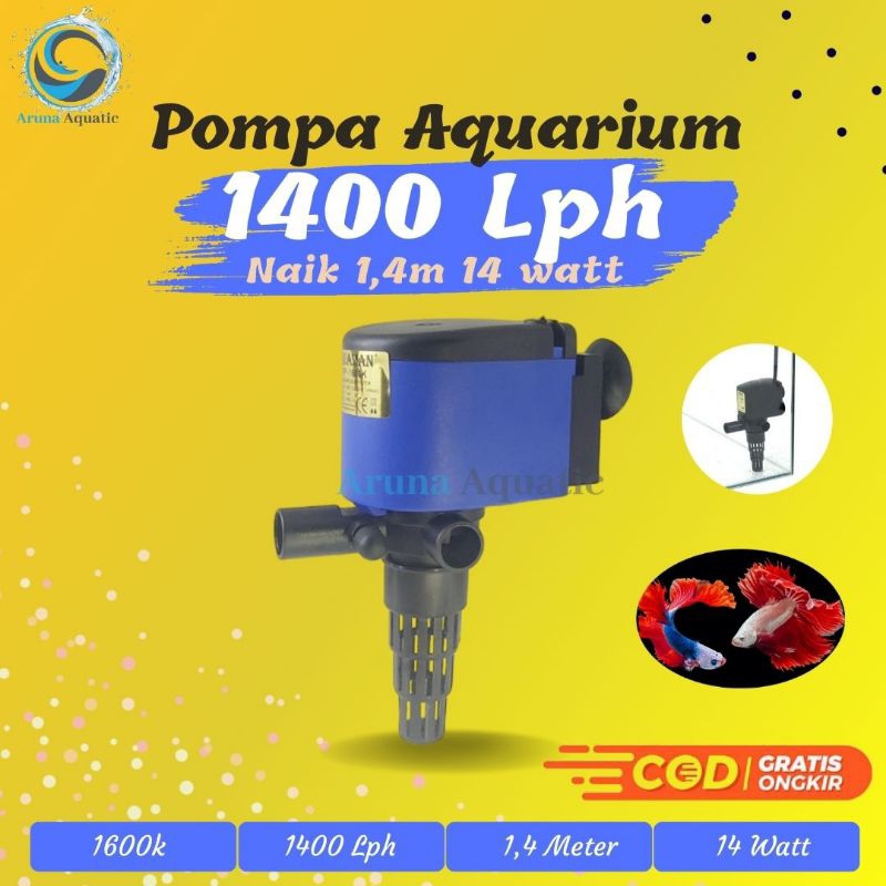 POMPA FILTER AQUARIUM POMPA AIR AQUASCAPE MESIN POMPA LOW WATT
