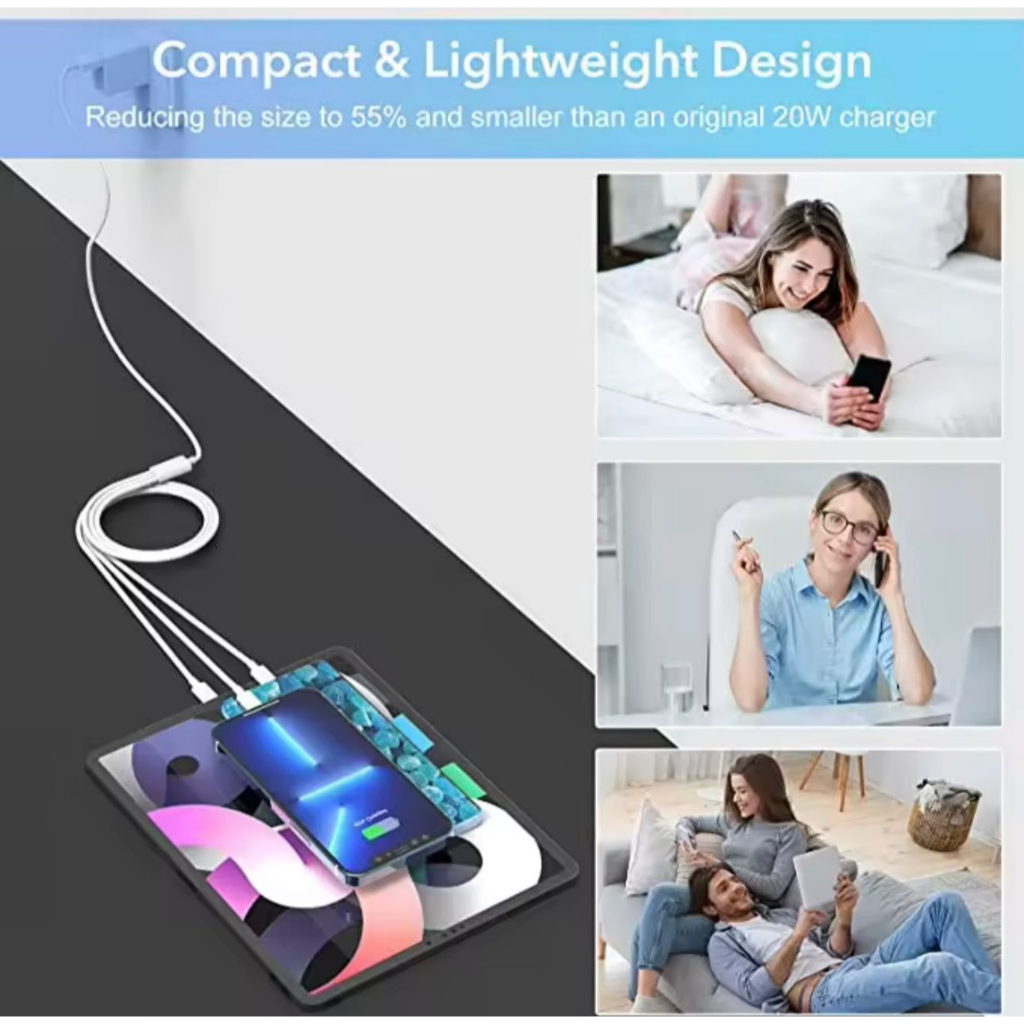 Kabel data golf 3in1 Charging Cable 3A GOLF GC-85 100cm micro type c iph8 kbel casan universal smua hp smartphone original fast charging high speed cable PROMO SEN