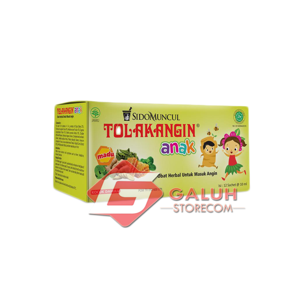 

Tolak Angin Anak Cair 10ml Isi 12 Sachet