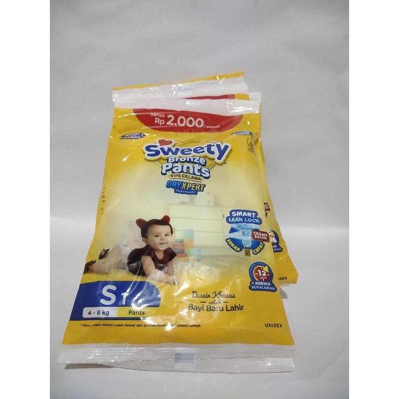 SWEETY BRONZE PANTS UKURAN S
