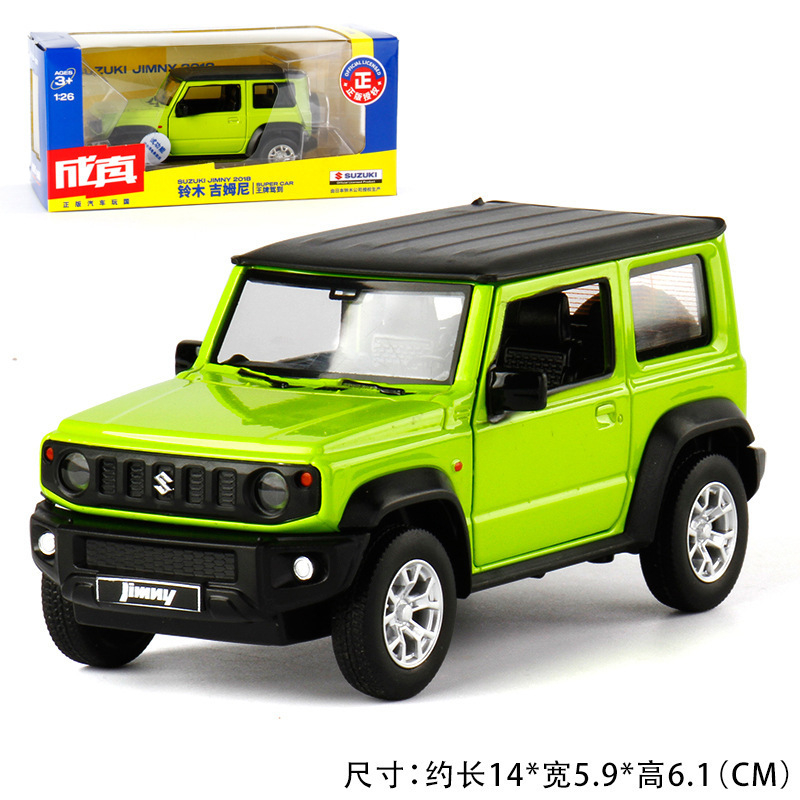 Mainan Mobil Diecast SUZUKI Jimny Jimmy  Off Road Skala 1: 26 Vehicle Alloy