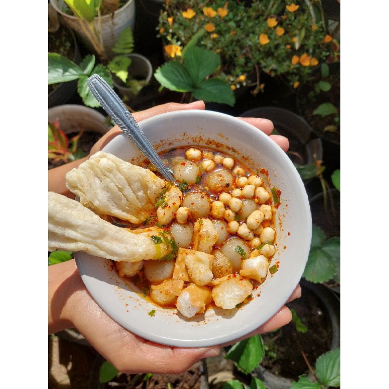 

(KALLA BOCI)BAKSO ACI INSTAN HOMEMADE ASLI GARUT BERBAGAI MACAM VARIAN ISIAN RASA PEDAS DAN GURIH