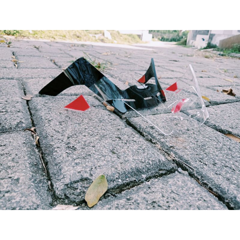 SPOILER JPN TANDUK | Spoiler Helm JPN TANDUK Fullface