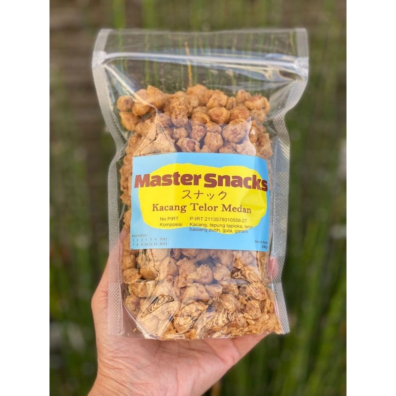 

KACANG TELUR MEDAN MASTER SNACKS 240 G