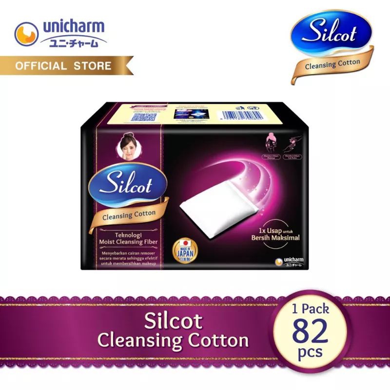 silcot cleansing cotton 82s/ kapas pembersih muka