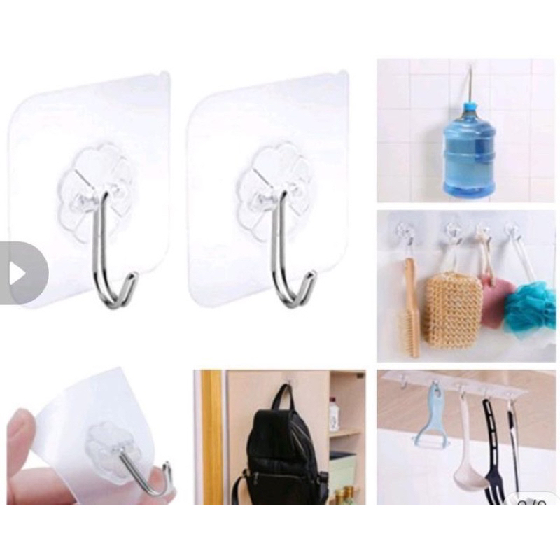 [CUTIE BABY] Gantungan Hook Besi Tempel Dinding / Gantungan Hook Dinding