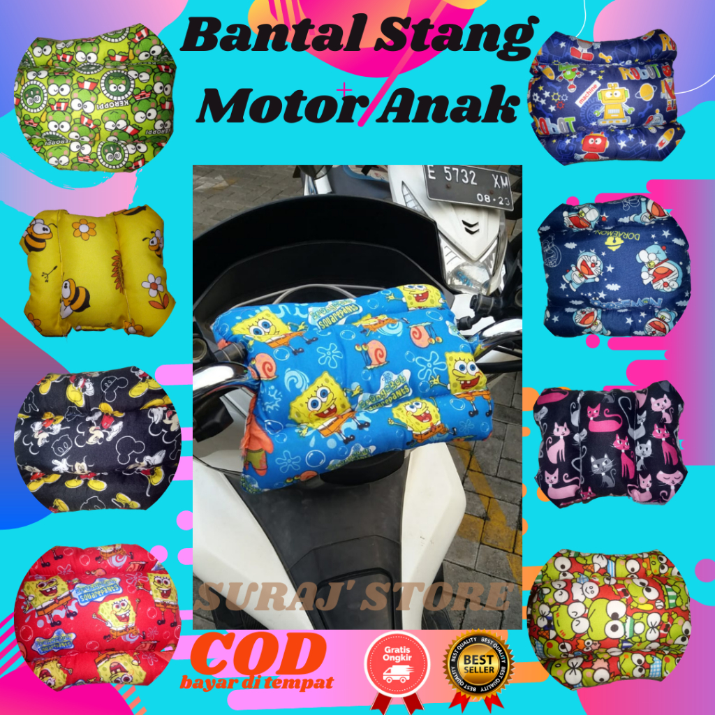 Bantal Stang Motor Anak Matic Pcx Beat Vario Scoopy Nmax