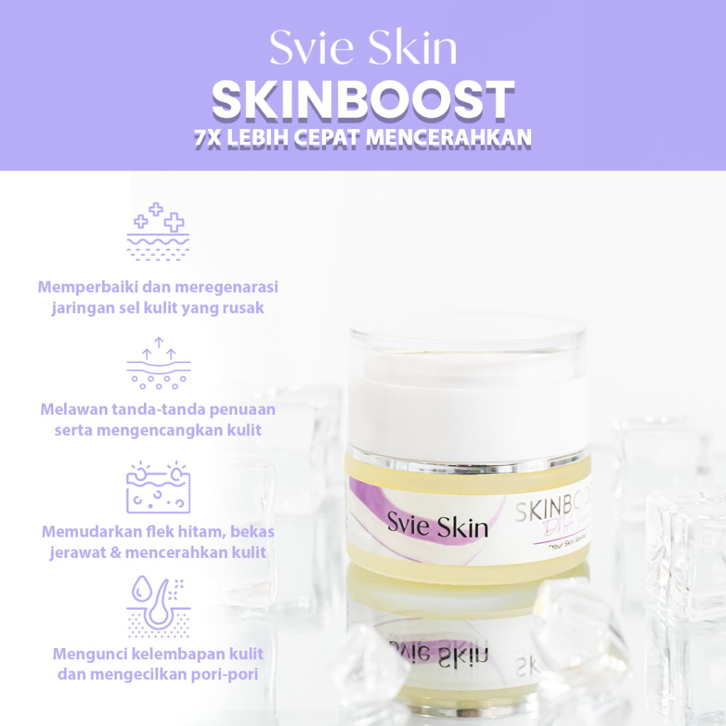 DNA SALMON BOOSTER [SKINBOOST] Svie Skin |MENCERAHKAN 7X LEBIH CEPAT | SLEEPING MASK JELLY BOOSTER