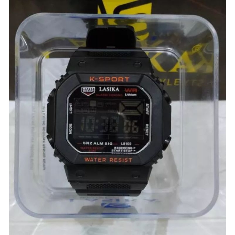 JAM TANGAN DIGITAL PROYEKTOR RUBBER