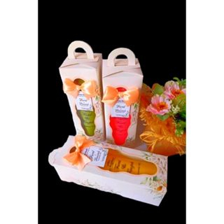 

Box souvenir 7x7x21 Peach Ivory GELOMBANG MINIM 100 PCS