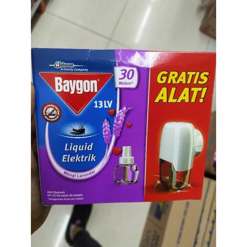 BAYGON ALAT VALUE PACK + REFILL LAVENDER