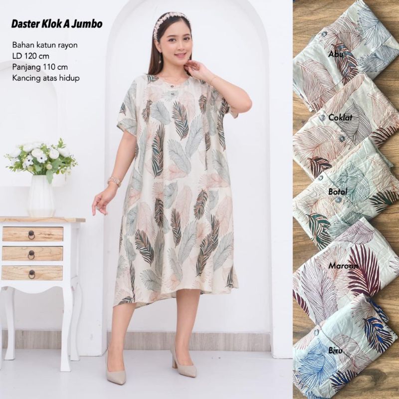 Daster Rayon KLOK A JUMBO //JF316