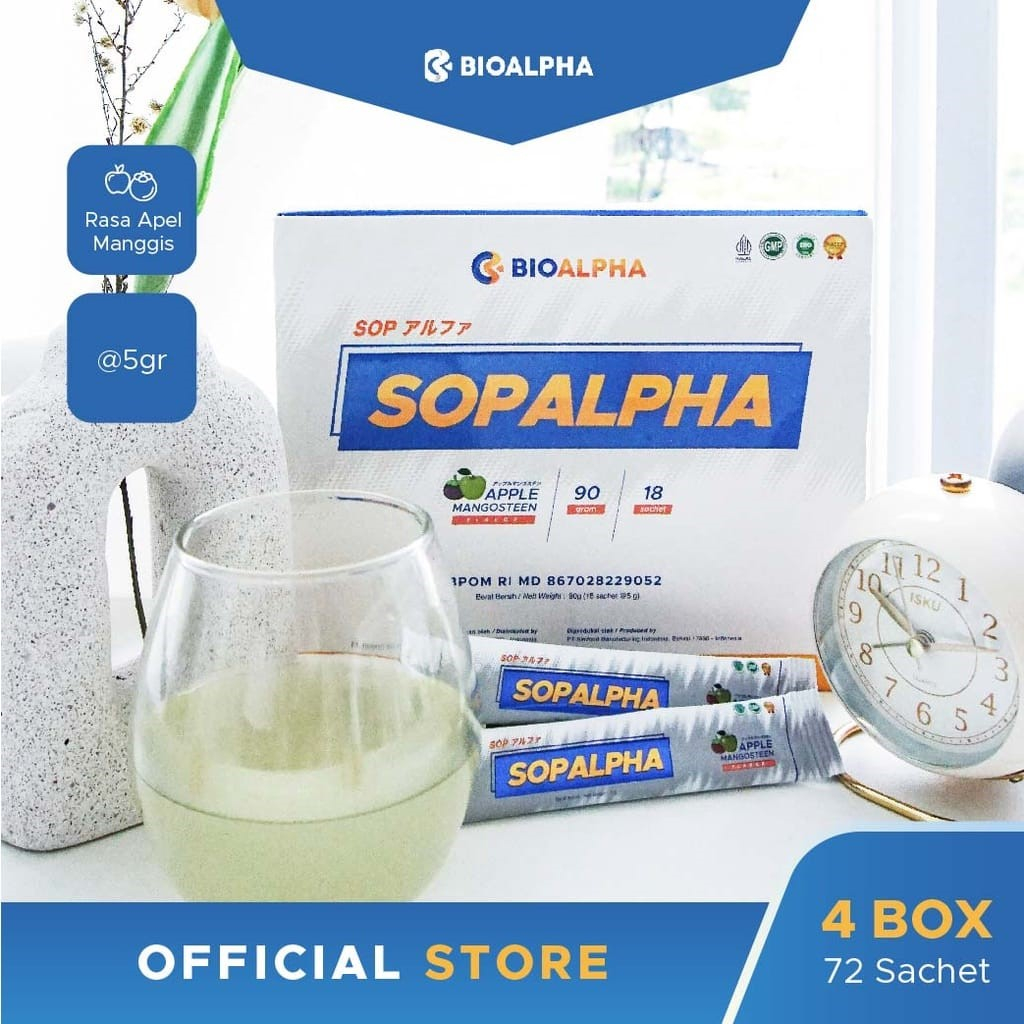 SOPALPHA Bioboost 4 box. COD Readystock Medan SOP ALPHA . Bio boost