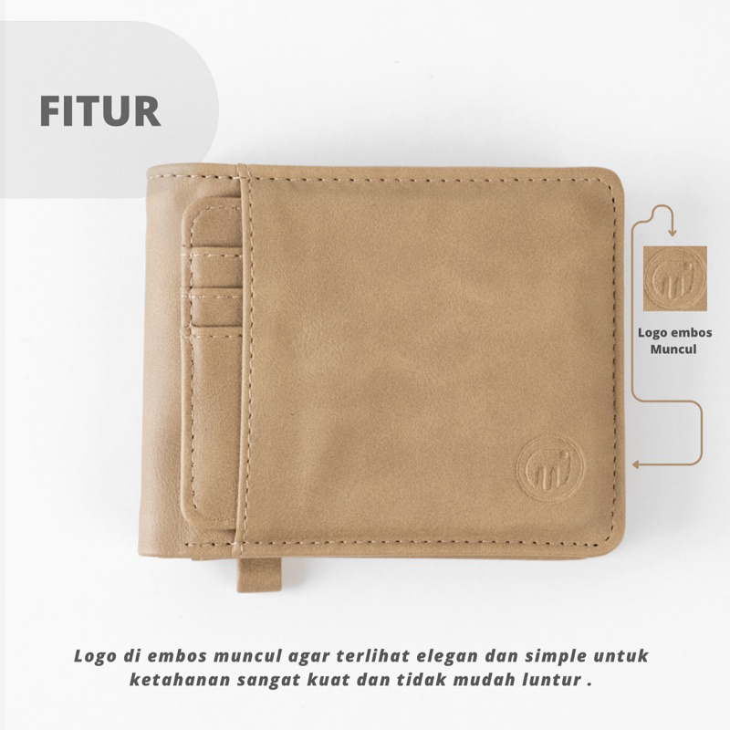 Micals.co - Dompet Lipat Kartu Pria Minea