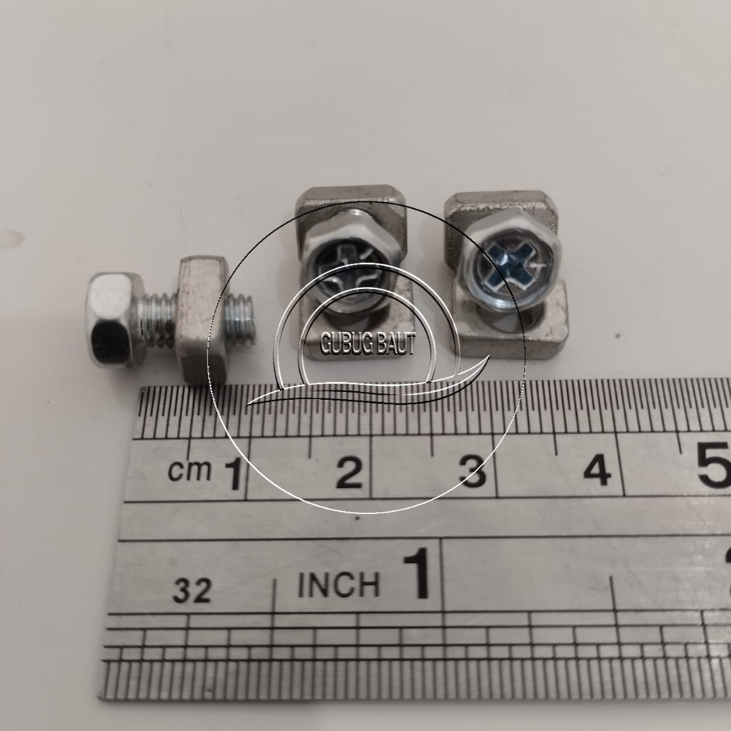 BAUT AKI MOTOR MUR KOTAK AKI KERING 5X10 5 X 10 SEPEDA MOTOR 1CM YAMAHA HONDA SUZUKI OBENG PLUS KUNC