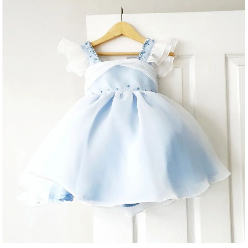 Dres anak organza ,gaun anak perempuan