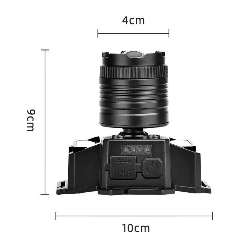 Senter Kepala LED Cas Headlamp Murah /Camping/ Outdoor/ Mancing/ Selam/Sepeda / Naik Gunung Anti Air