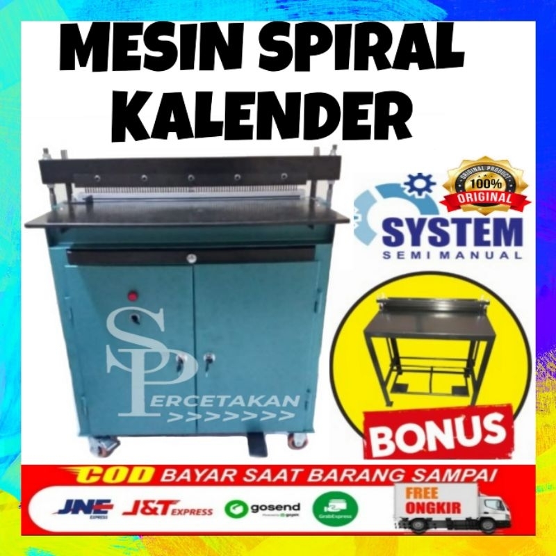 Mesin plong spiral Mesin pelubang kalender mesin plong