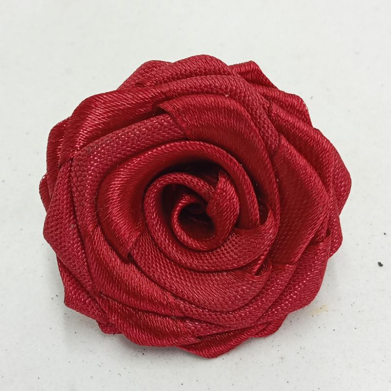 Bros jilbab pita satin mawar