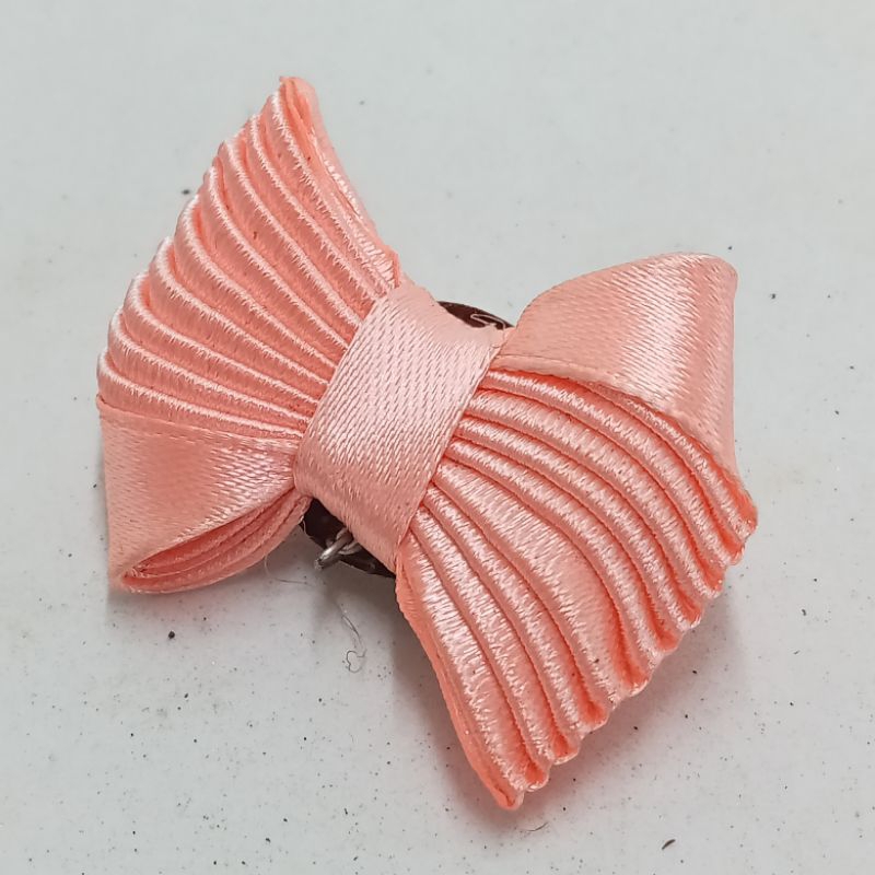 Bros jilbab satin model pita