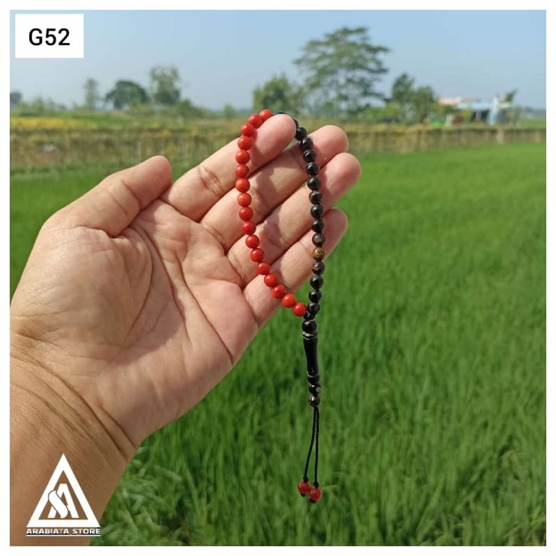 Gelang Tasbih Yuser Laut Merah Mesir mix Marjan