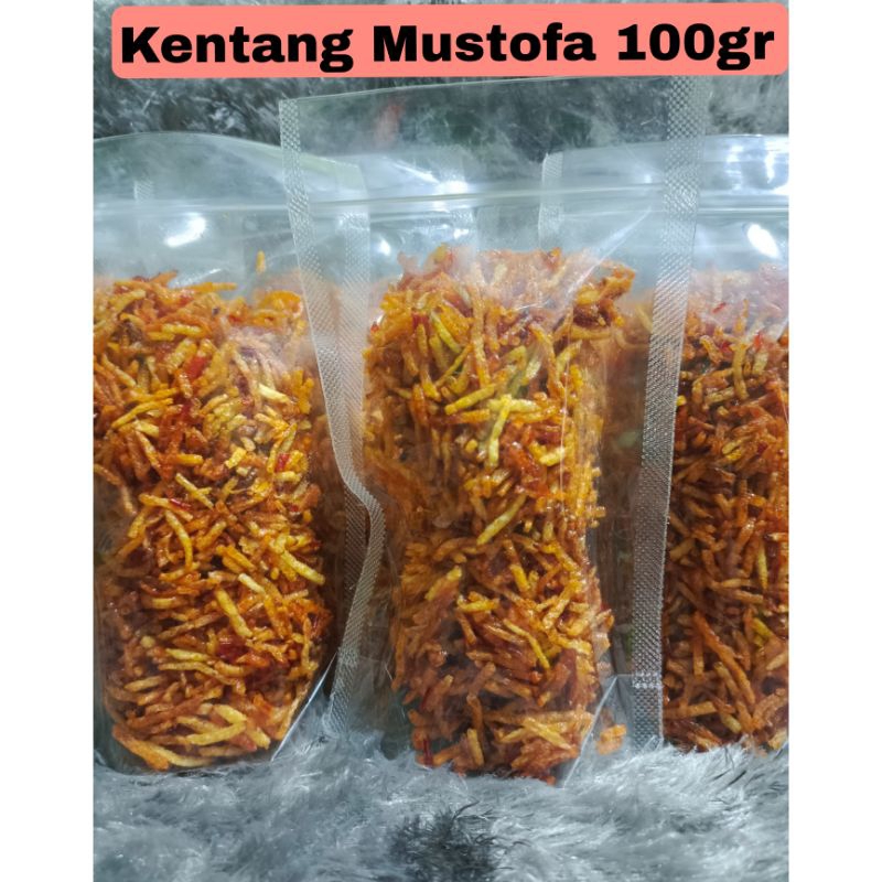 KENTANG MUSTOFA Cemilan Snack Kentang Kering 500GR