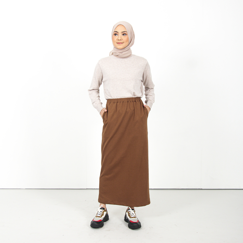 Terry Skirt by Rokgaliya | rok kaos | rok lurus | rok span