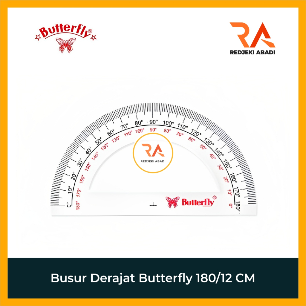

Busur Derajat Butterfly 180.12 CM