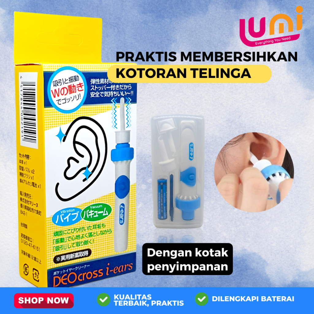 Korek Kuping Smart Swab- Pembersih Telinga