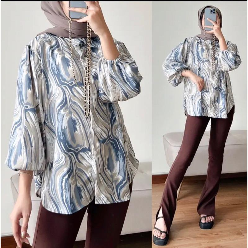 VS - Blouse Shakila Ghalaxie Marble