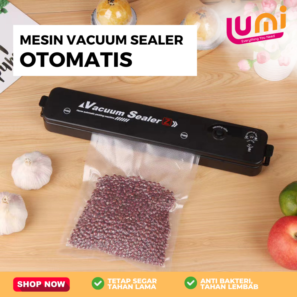 Vacum Sealer Fresh Makanan Food Packing Machine /Mesin Vacuum Sealer Makanan FOOD GRADE