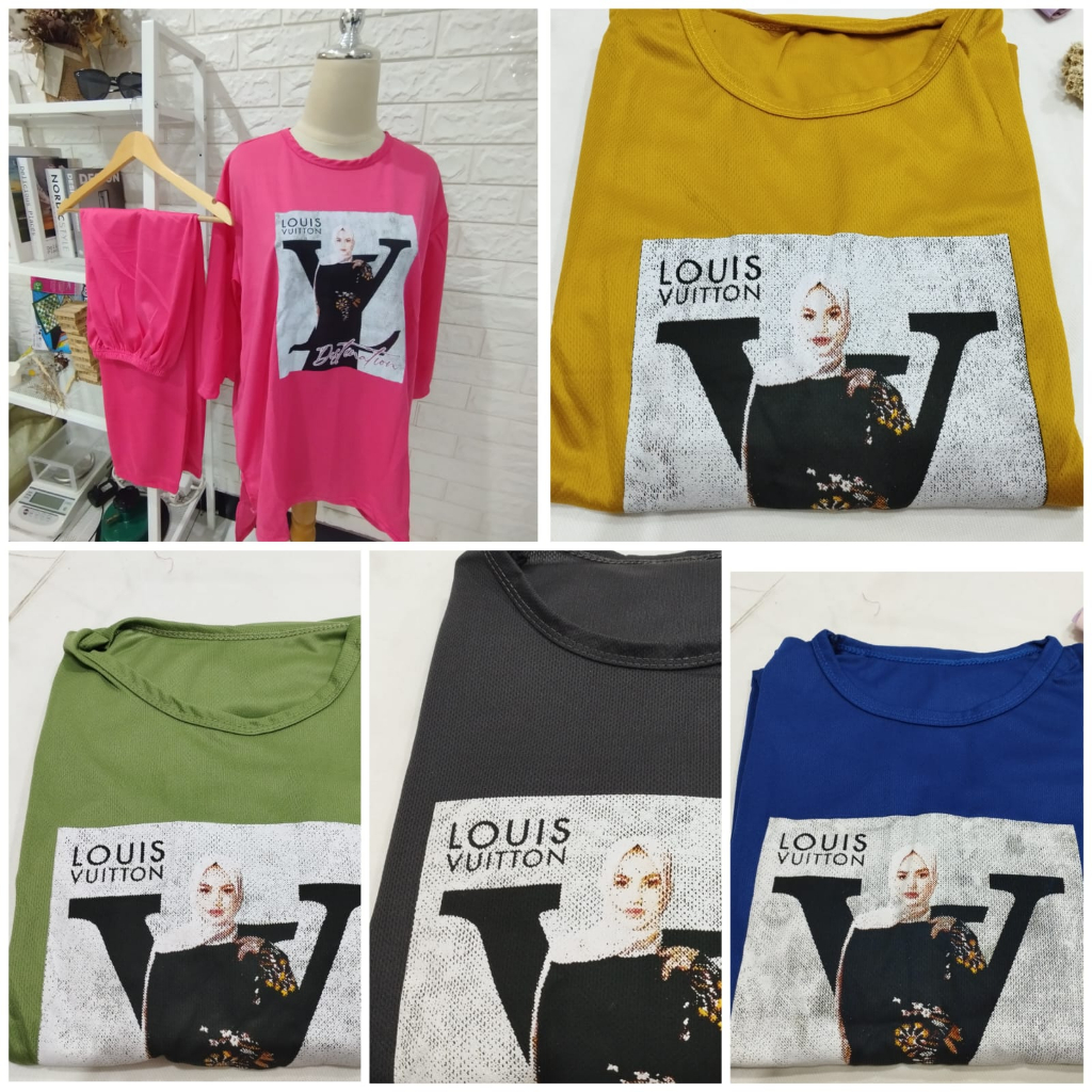 ONE SET WANITA KEKINIAN SETELAN BAJU DEWASA KAOS VIRAL BAJU SANTAI // SETELAN WANITA TERBARU