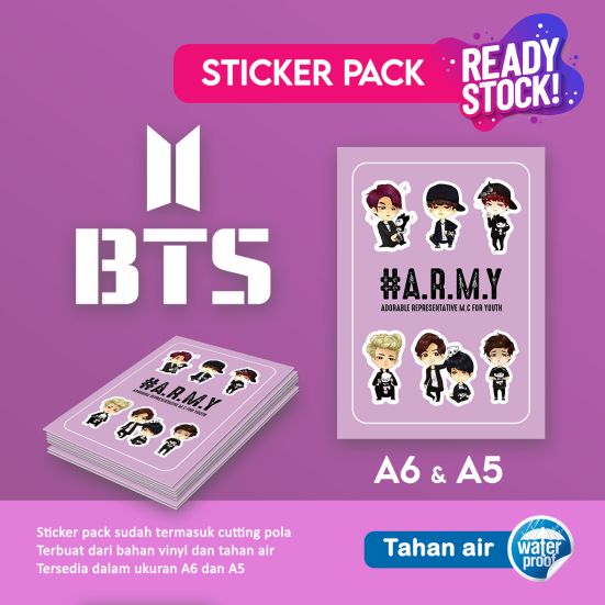 

Sticker BTS Animasi - Cutting Pola