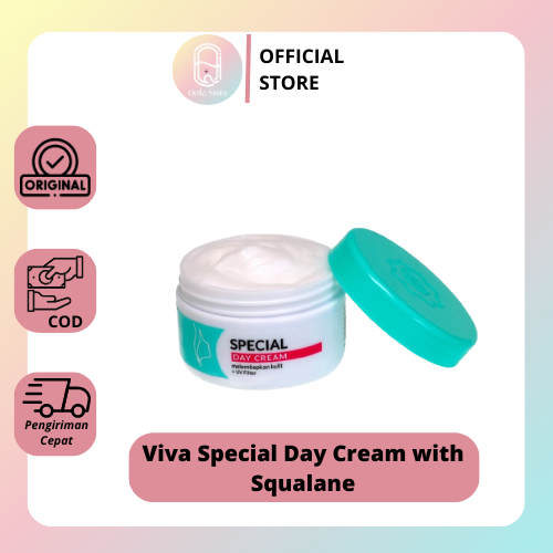 QEILA - Viva Special Day Cream with Squalane, Vit E, UV A &amp; B | Ready Stock