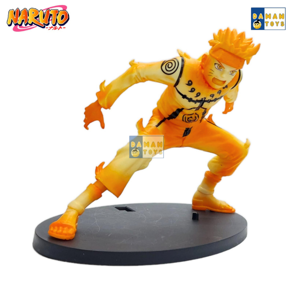 Action Figure Naruto Shippuden Uzumaki Nine Tails Chakra Sage Anime Pajangan Koleksi